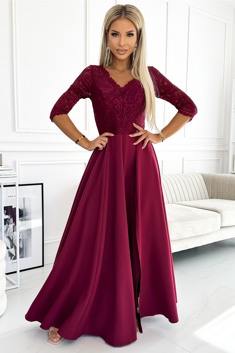 1005728 Long dress model 189090 Numoco