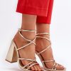 1020434 Heel sandals model 193938 Step in style