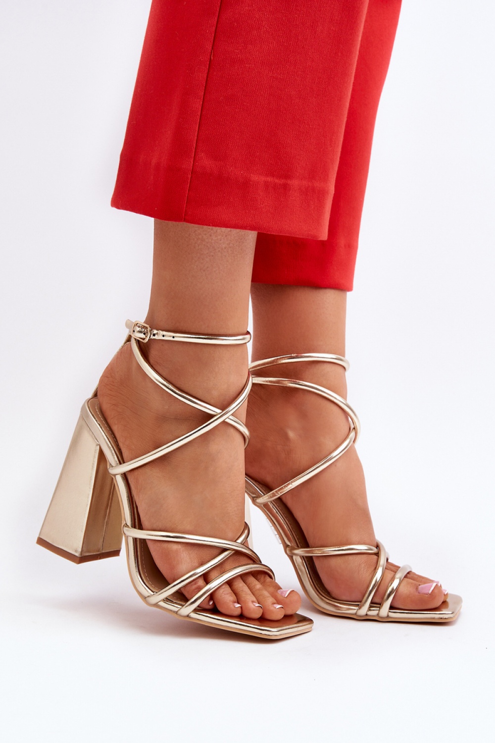 1020434 Heel sandals model 193938 Step in style