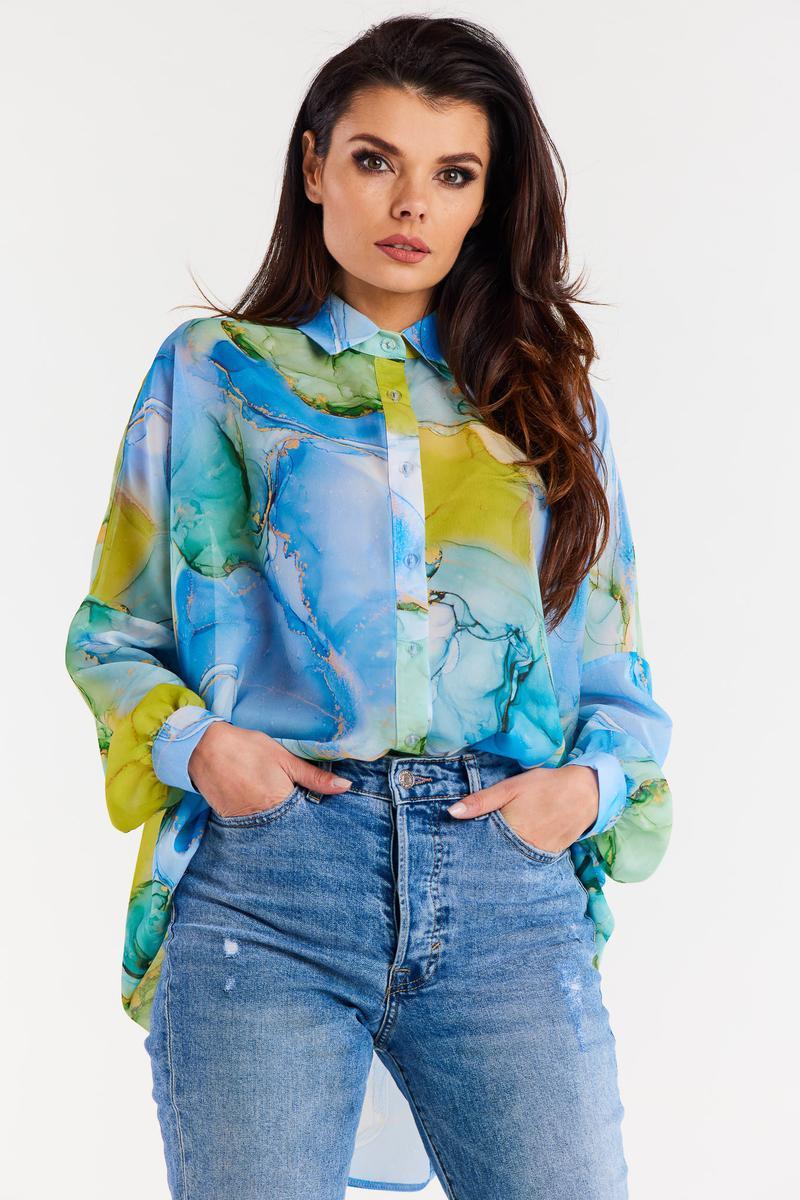 1028756 Long sleeve shirt model 196618 awama