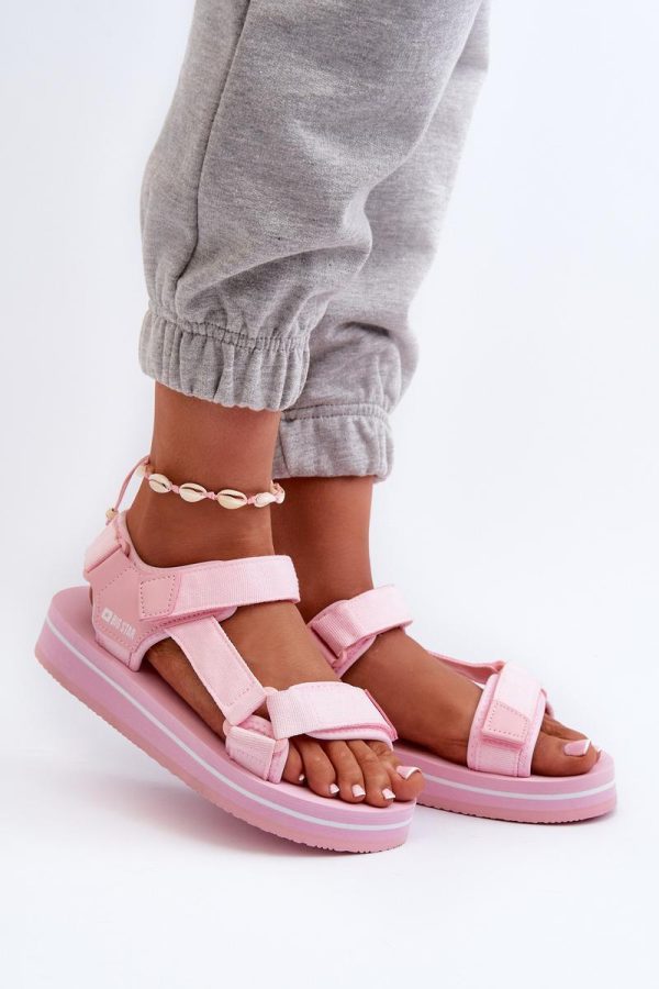 Platform sandals model 198192 Step in style