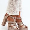 1034074 Heel sandals model 198400 Step in style