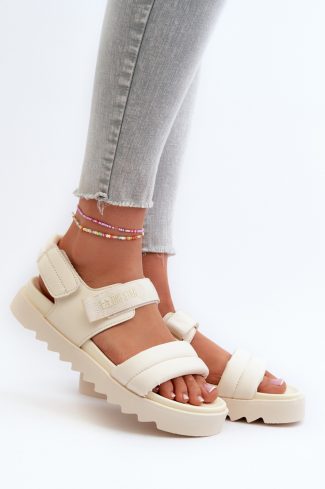 Platform sandals model 198790 Step in style