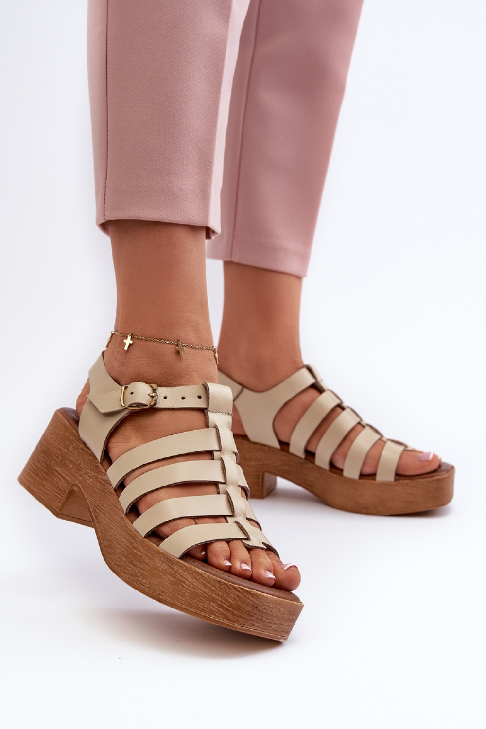 1035291 Heel sandals model 198810 Step in style