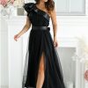 1039170 Long dress model 200244 Bicotone
