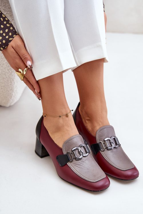 1041666 Block heel pumps model 201038 Step in style