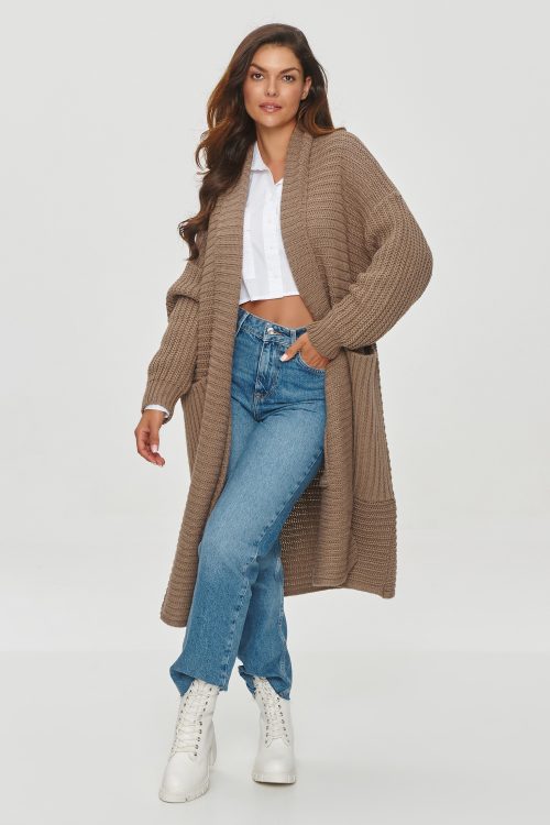 1043914 Cardigan model 201794 Makadamia