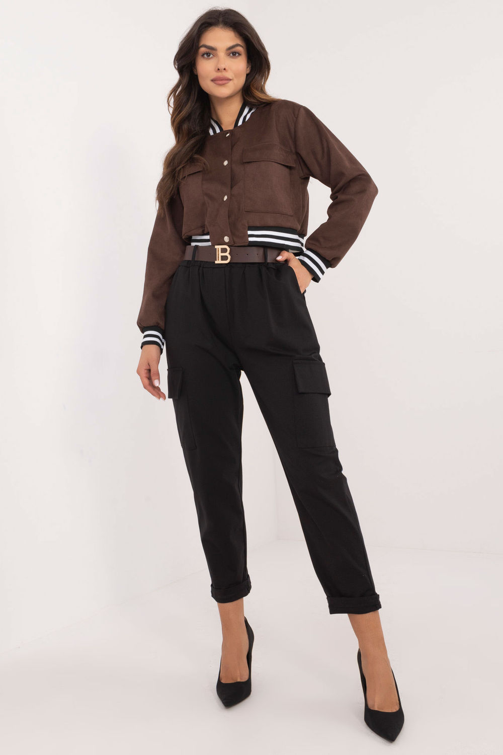 1045473 Women trousers model 202305 Och Bella