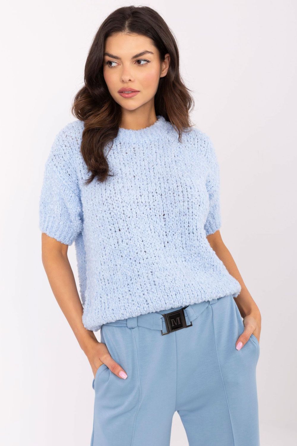 1059169 Short sleeve sweater model 206943 Italy Moda
