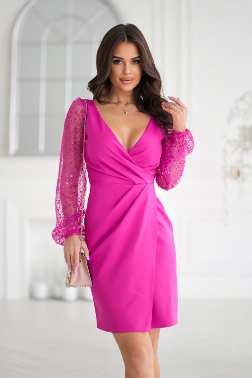 1065293 Evening dress model 208763 Bicotone