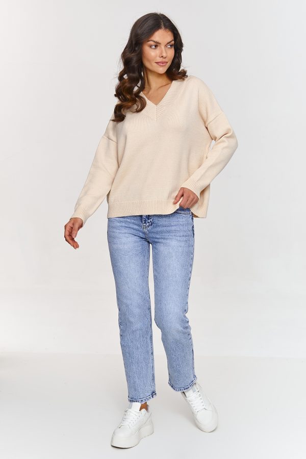 Jumper model 209729 Makadamia
