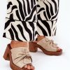 Heeled sandals model 209935 Step in style