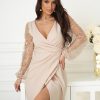 1071231 Evening dress model 210725 Bicotone