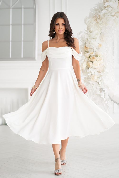 1071243 Evening dress model 210729 Bicotone
