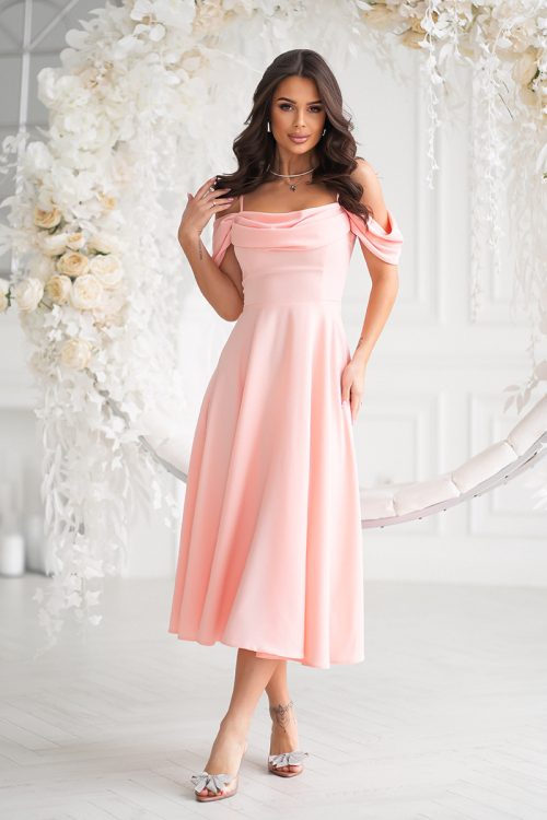 1071247 Evening dress model 210731 Bicotone