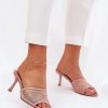 Heeled sandals model 212157 Step in style