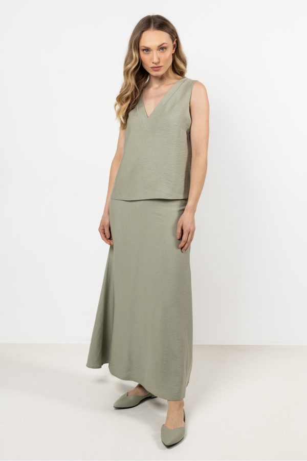 Long skirt model 212207 awama