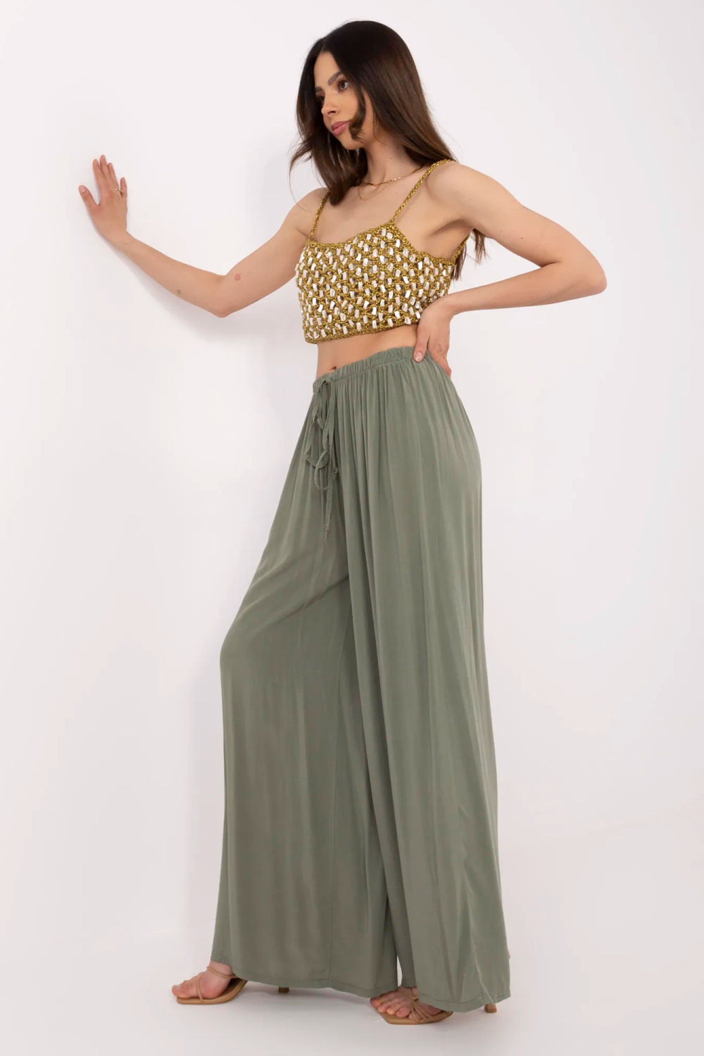 1075844 Women trousers model 212286 Italy Moda
