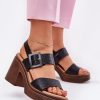 Heel sandals model 213164 Step in style