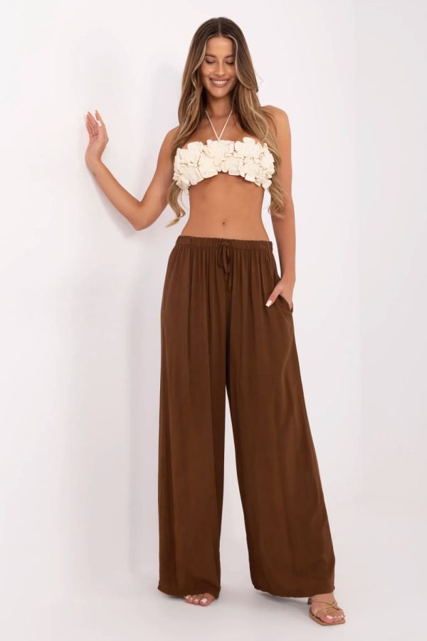 Women trousers model 214046 Italy Moda