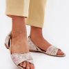 Sandals model 214695 Step in style
