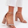 Heel sandals model 215640 Step in style