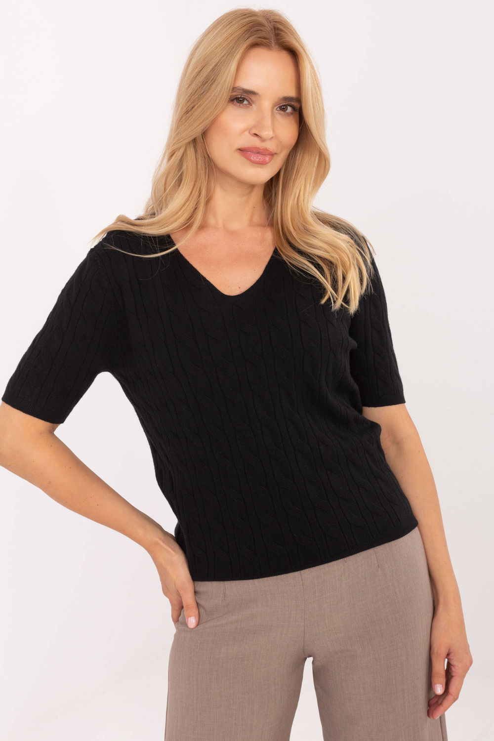 1091200 Short sleeve sweater model 217334 Factory Price