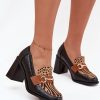Heeled low shoes model 217843 Step in style