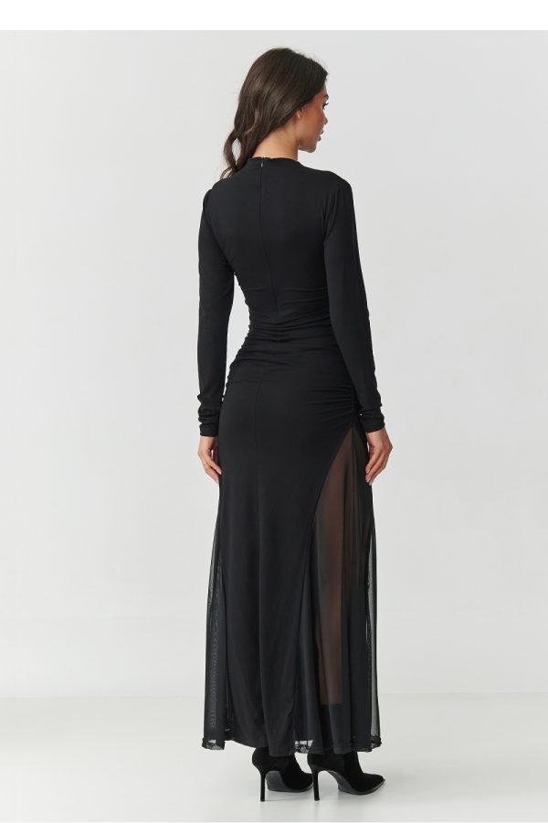 Long dress model 218109 Makadamia