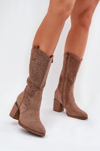 1094788 Open-work Boots model 218495 Step in style