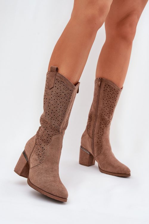 1094788 Open-work Boots model 218495 Step in style