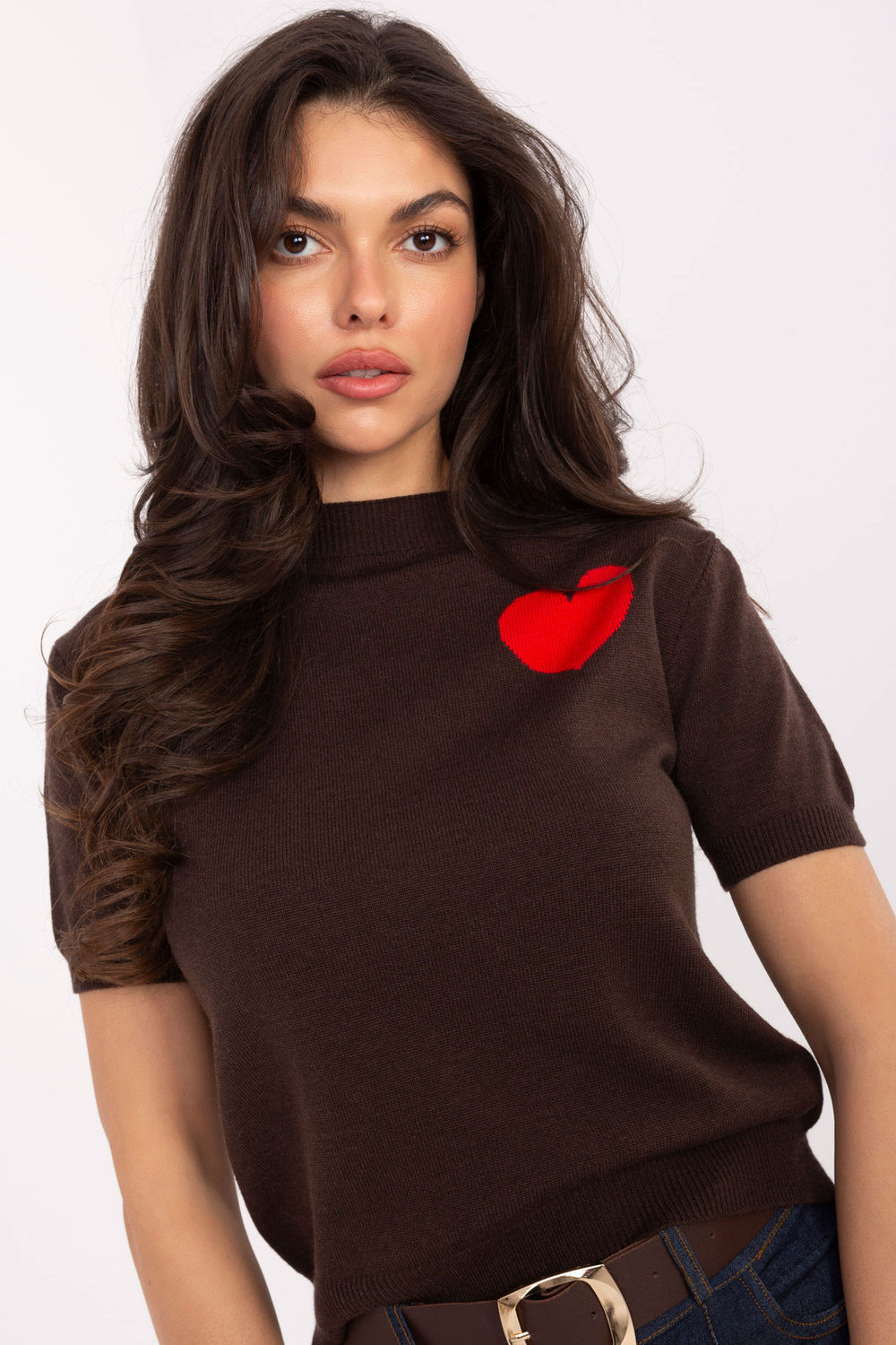 1098180 Short sleeve sweater model 219593 Factory Price