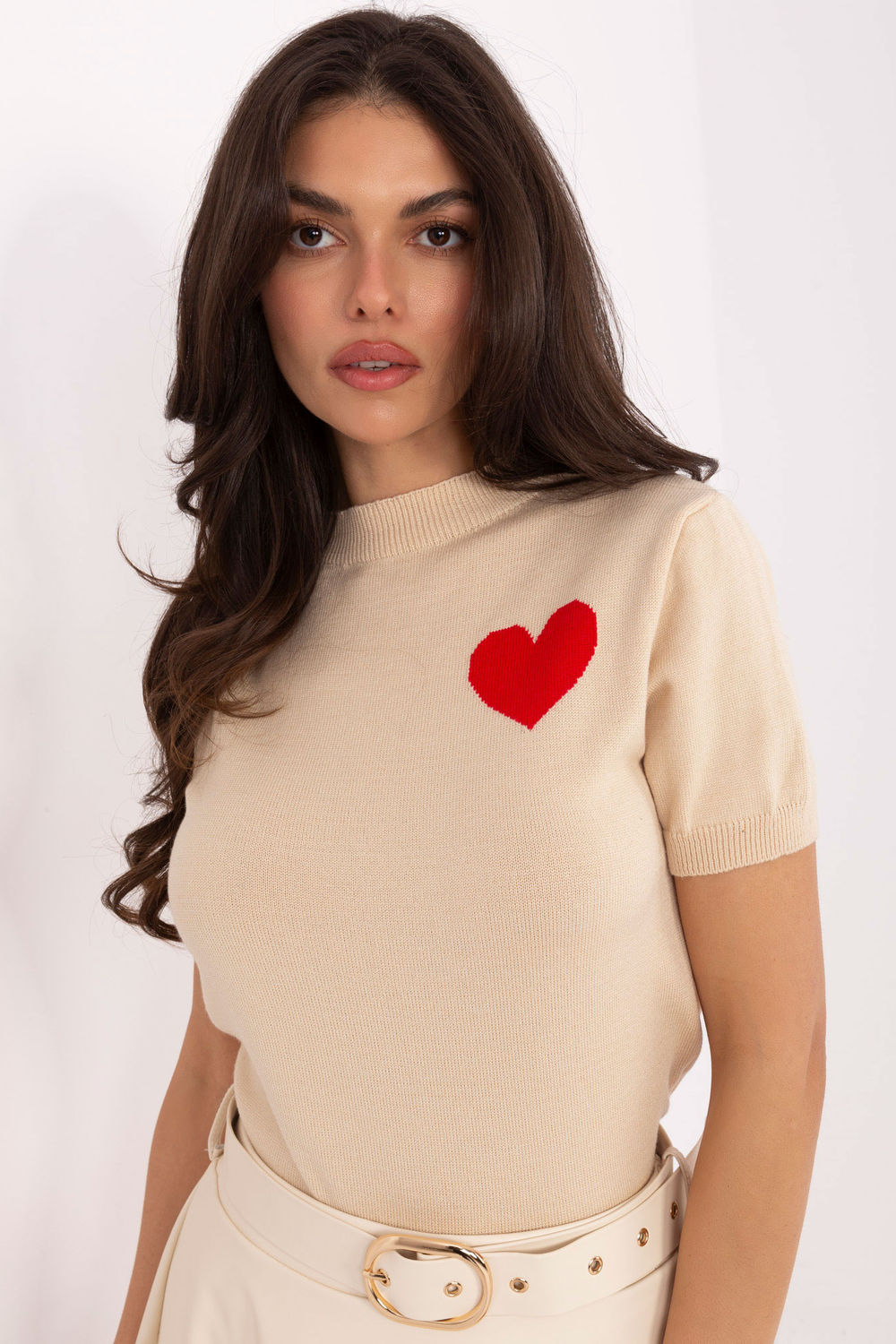 1098188 Short sleeve sweater model 219595 Factory Price