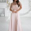 1098488 Long dress model 219689 Bicotone