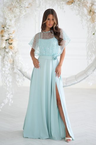 1098506 Long dress model 219695 Bicotone
