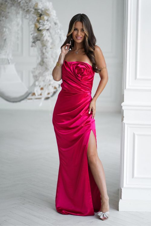 1098556 Long dress model 219714 Bicotone
