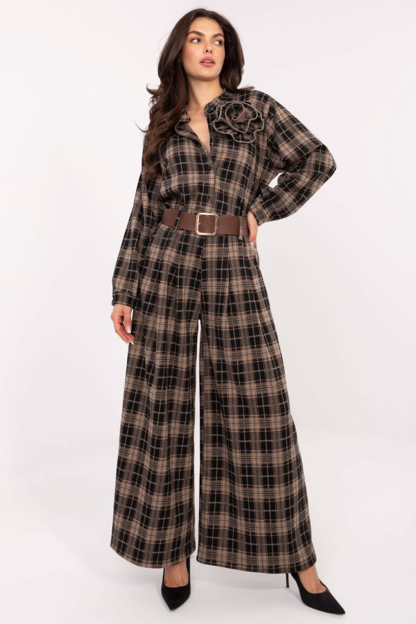 Women trousers model 220034 Italy Moda