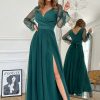 Long dress model 220099 Bicotone