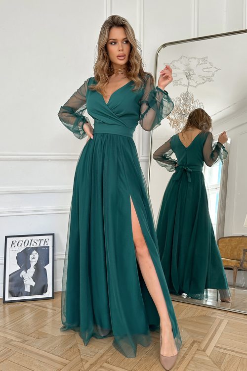 1099770 Long dress model 220099 Bicotone