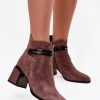 1100005 Heel boots model 220198 Step in style