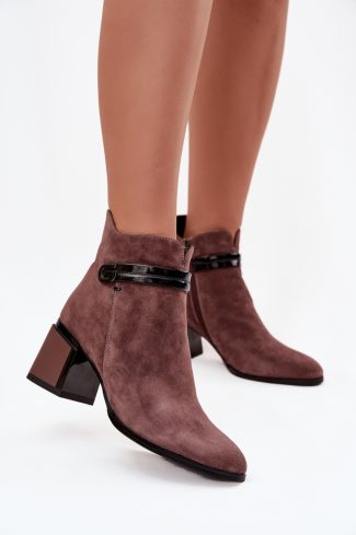 1100005 Heel boots model 220198 Step in style