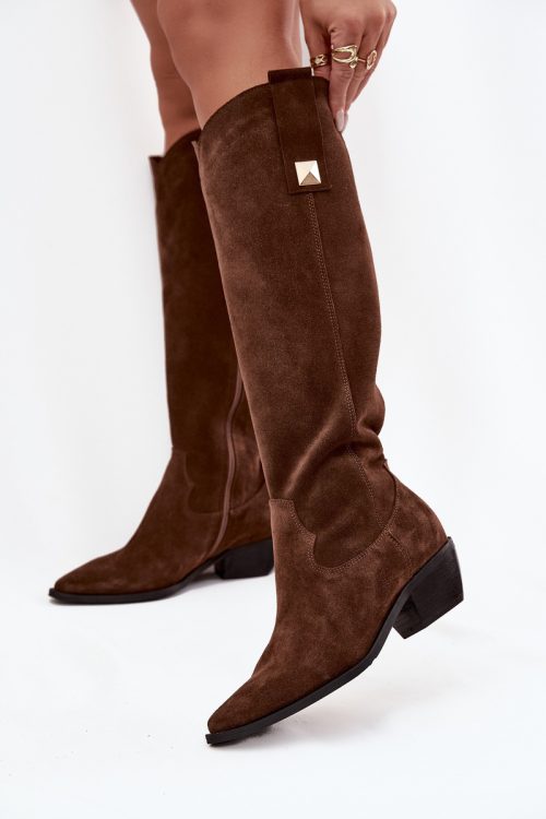 1100031 Heel boots model 220208 Step in style