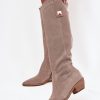 1100034 Heel boots model 220209 Step in style