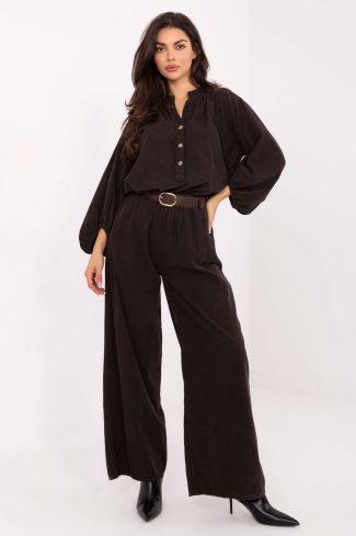 corduroy trousers model 220282 Italy Moda