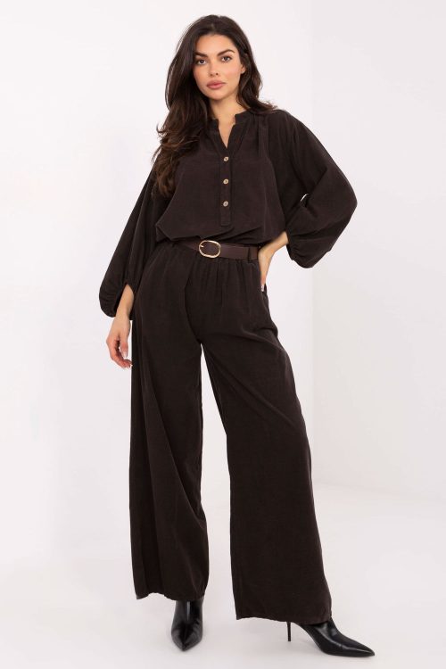 1100273 corduroy trousers model 220282 Italy Moda