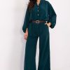 corduroy trousers model 220284 Italy Moda
