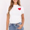 1100555 Short sleeve sweater model 220372 Factory Price