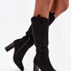1101012 Thigh-Hight Boots model 220518 Step in style