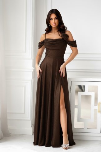 1101343 Long dress model 220615 Bicotone