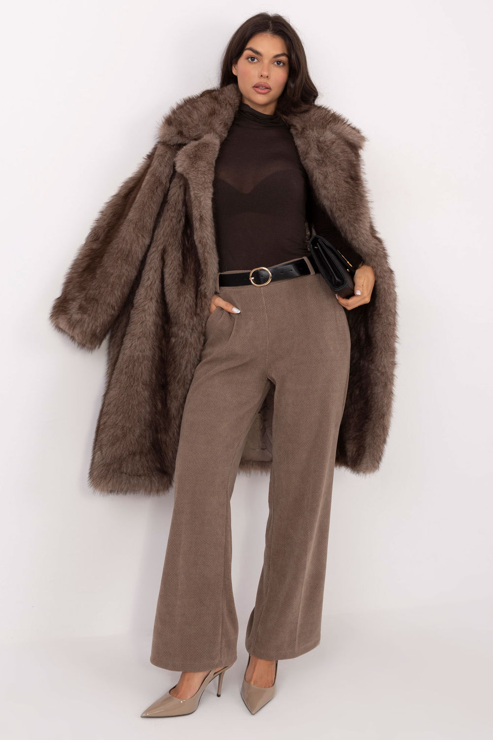 1101748 corduroy trousers model 220751 Italy Moda
